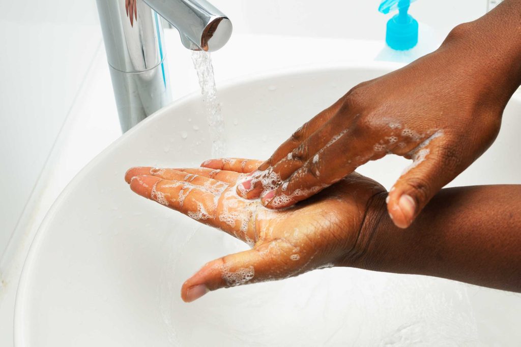 hand washing