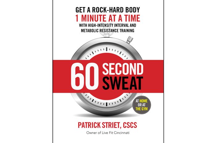 Front cover of book "60 Second Sweat"