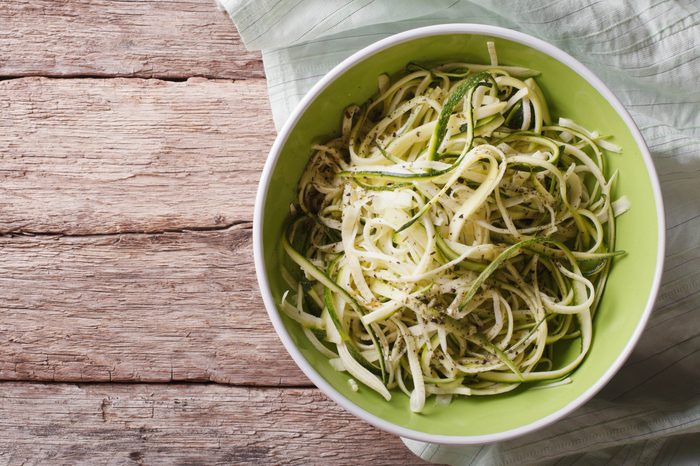 bowl of veggie noodles