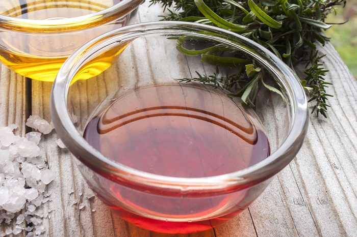 Apple cider vinegar.
