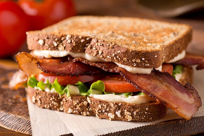 whole wheat sandwich