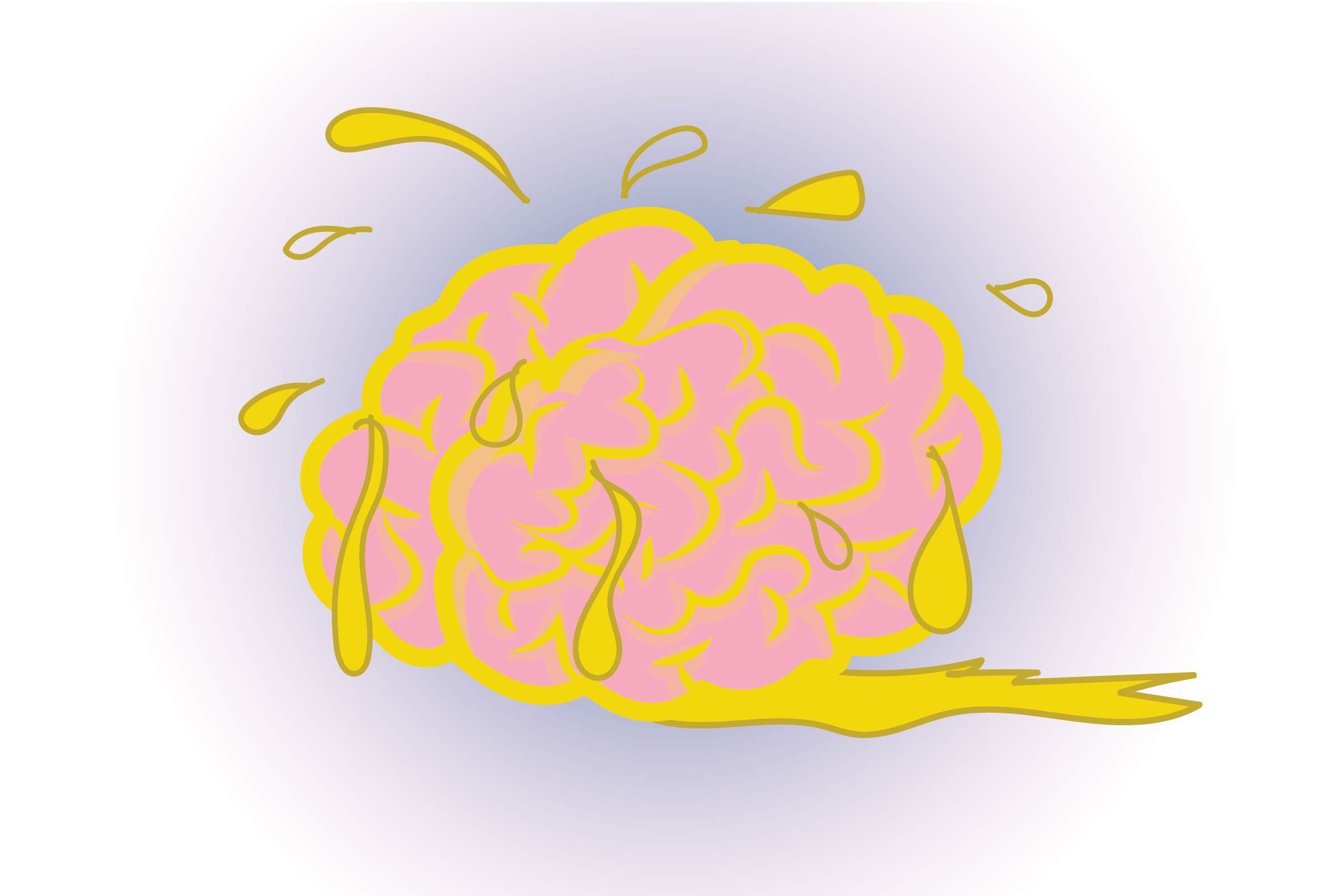 Graphic of human brain