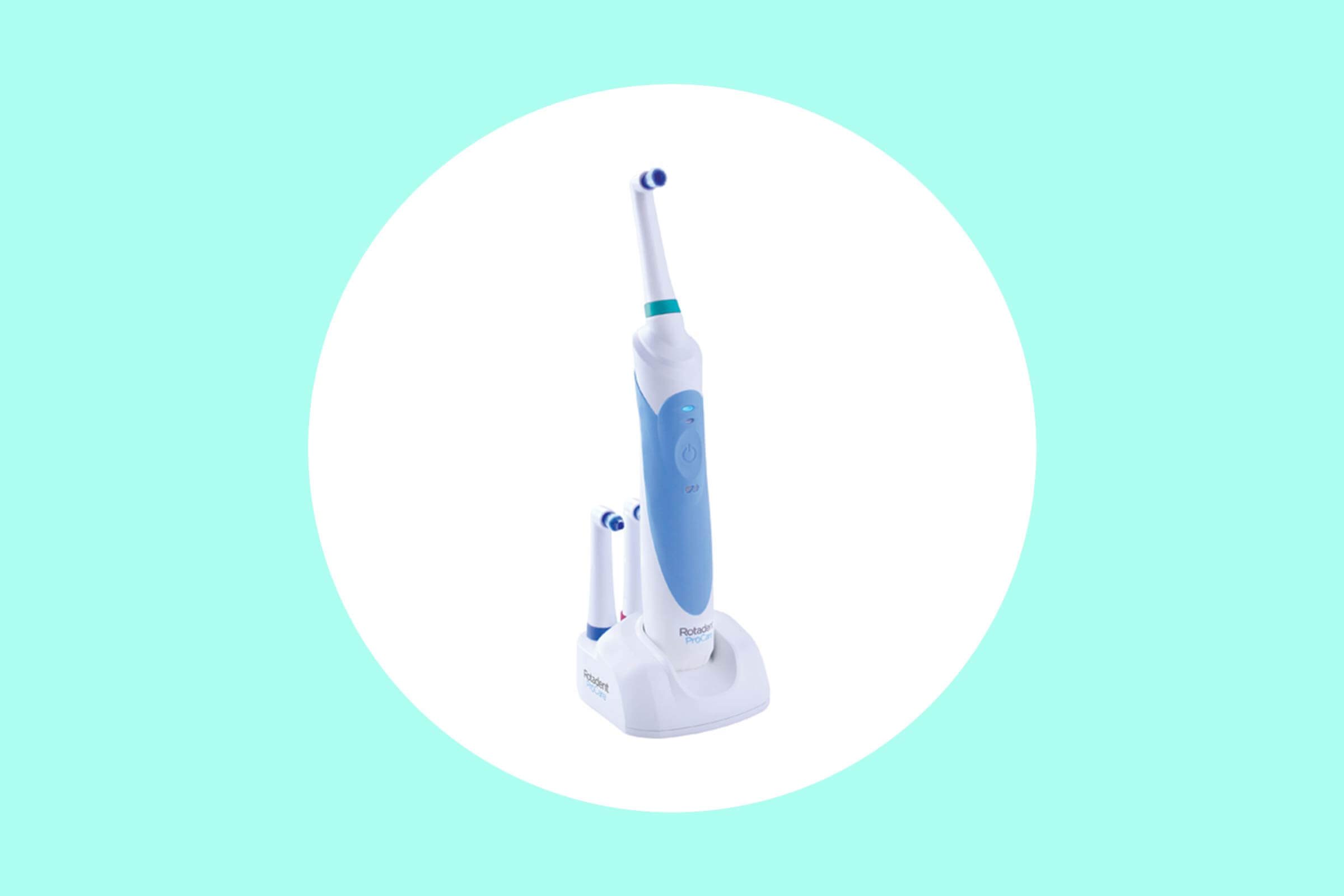 Rotadent toothbrush.