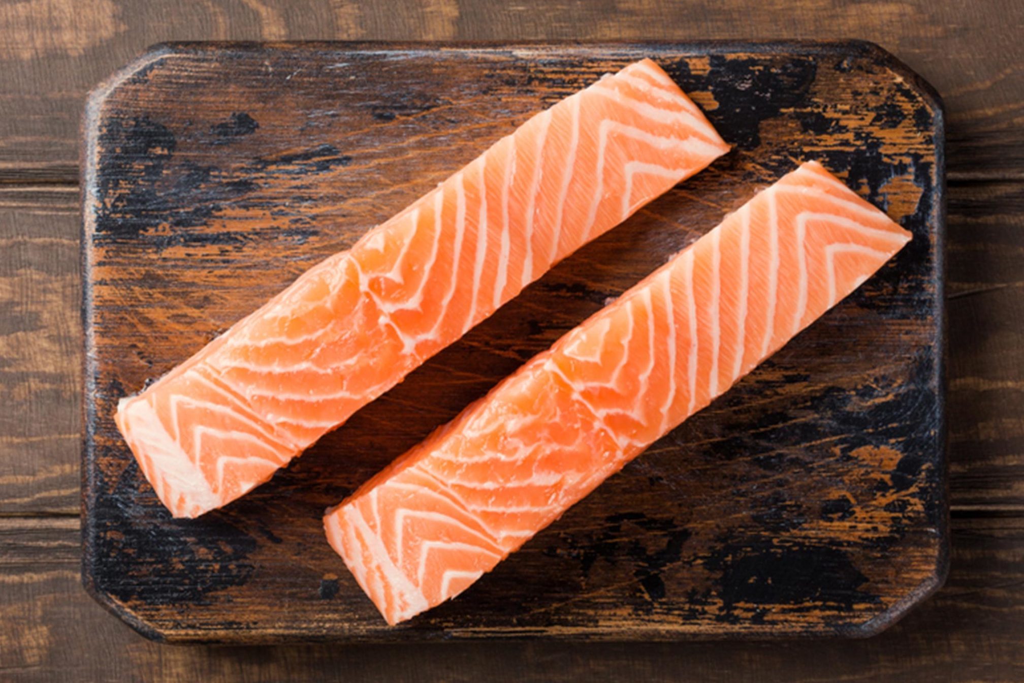 salmon steaks