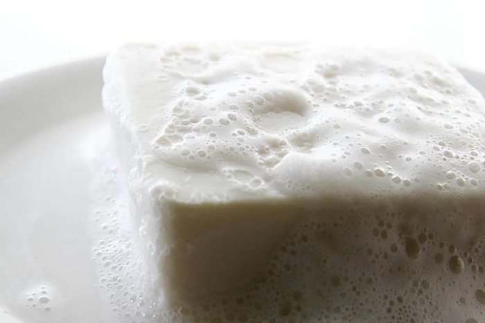 foaming bar of soap