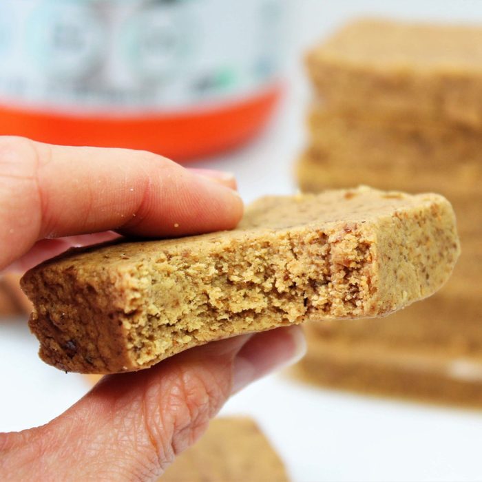 snickerdoodle vegan protein bars