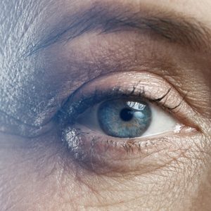 Close Up Of Female Eye. Rejuvenation Or Ophthalmology Concepts.